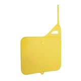 POLISPORT YELLOW NUMBER PLATE RM125/250 (93-95) (8673400001) - Driven Powersports