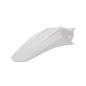 POLISPORT WHITE REAR FENDER (8684800009) - Driven Powersports