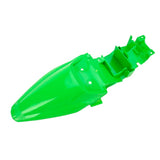 POLISPORT VERT REAR FENDER KAWASAKI KLX110 (10-23) Green - Driven Powersports