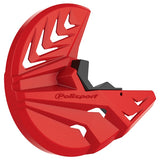 Polisport Disc & Bottom Fork Protector For Honda CRF250R/CRF450R Red - Driven Powersports