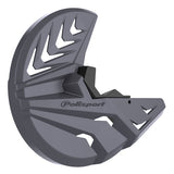 Polisport Disc & Bottom Fork Protector For Kawasaki KX250/KX450 Black/Gray - Driven Powersports