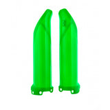 POLISPORT VERT FORK GUARDS KX250F 09-22 Green - Driven Powersports
