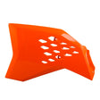 POLISPORT RADIATOR SCOOPS 65 SX 09 KTM 2PCS. Orange - Driven Powersports