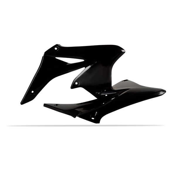 Polisport Radiator Scoop For Suzuki RMZ250 Black - Driven Powersports