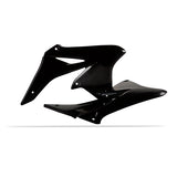 Polisport Radiator Scoop For Suzuki RMZ250 Black - Driven Powersports
