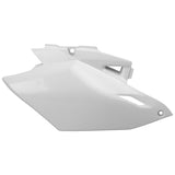 POLISPORT WHITE SIDE PANNEL YAM WRF450 2012 (8416600003) - Driven Powersports