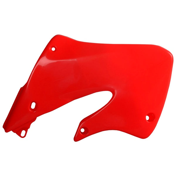 Polisport Radiator Scoop For Honda CR125R/CR250R Red - Driven Powersports