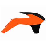 Polisport Radiator Scoop For Ktm Black/Orange - Driven Powersports