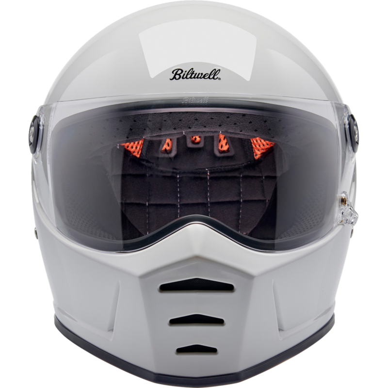 BILTWELL LANE SPLITTER ECE 22.06- GLOSS White Front - Driven Powersports