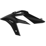 POLISPORT RADIATOR SCOOPS XTRAINER 15-19 Black - Driven Powersports