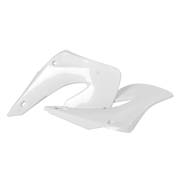 Polisport Radiator Scoop For Honda CR125R/CR250R White - Driven Powersports