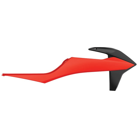 POLISPORT RADIATOR SCOOPS SX/SX-F 19- FLO Black/Orange - Driven Powersports