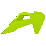 POLISPORT YELLOW RADIATOR SCOOPS TC125; FC250/350/450 19- FLO Yellow - Driven Powersports