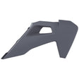 POLISPORT GRAY %RADIATOR SCOOPS (8422900005) - Driven Powersports