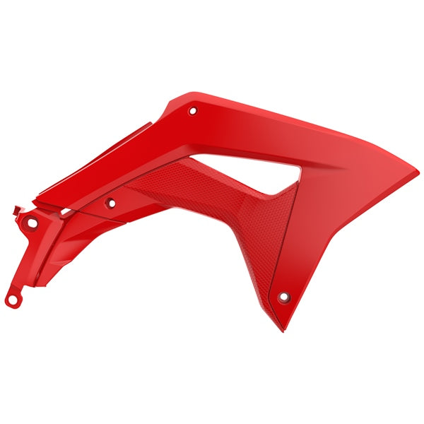 Polisport Radiator Scoop For Honda CRF150F Electric Red - Driven Powersports