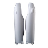 POLISPORT FORK PROTECTOR KX250/450F 2006-07. White - Driven Powersports