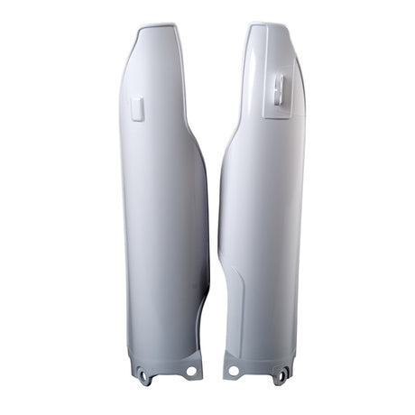 POLISPORT FORK PROTECTOR KX250/450F 2006-07. White - Driven Powersports