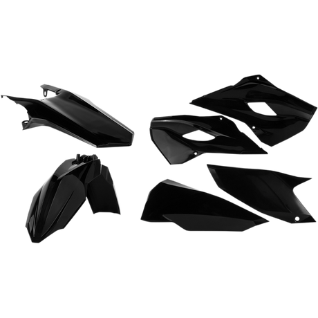 ACERBIS PLASTIC KIT HUSKY END Black 16 Other - Driven Powersports