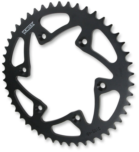 VORTEX SPROCKET VORTEX STEEL 48T (316S-48) Black Other - Driven Powersports