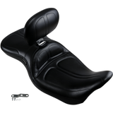 LE PERA SEAT MAVERICK W/ BACKREST STITCHED 08+ FLH Front - Driven Powersports