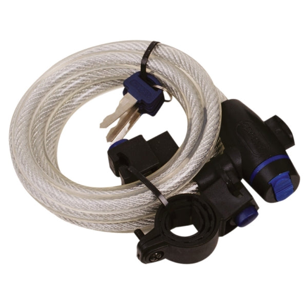 Oxford Cable Lock Clear - Driven Powersports
