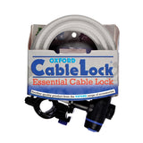 Oxford Cable Lock Clear - Driven Powersports