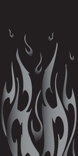 Oxford Snug Head & Neck Tube Flame Face - Driven Powersports