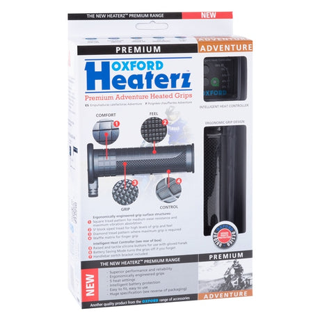 Oxford Premium Adventure Heaterz Grips For Aprilia / Bmw & More - Driven Powersports