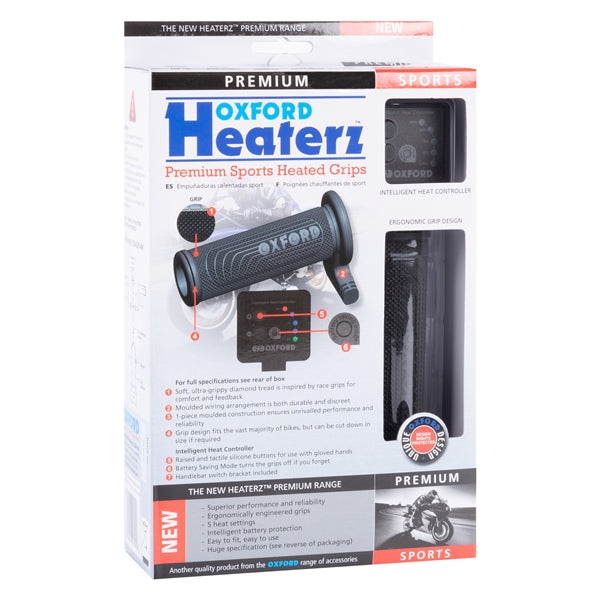 Oxford Premium Sport Heaterz Grips For Aprilia / Bmw / Buell & More - Driven Powersports