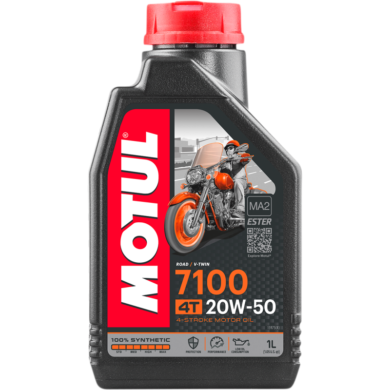 MOTUL (CS/12) 7100 20W50 1 LITRE Front - Driven Powersports