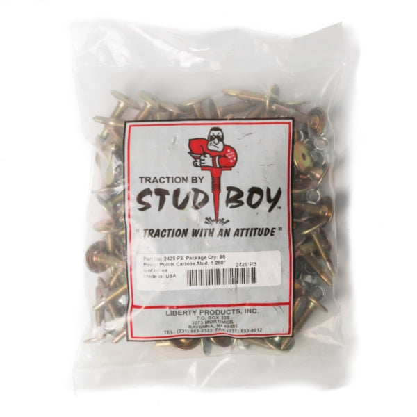 STUD BOY POWERPOINT STUDS 96 Package 1.28" - Driven Powersports