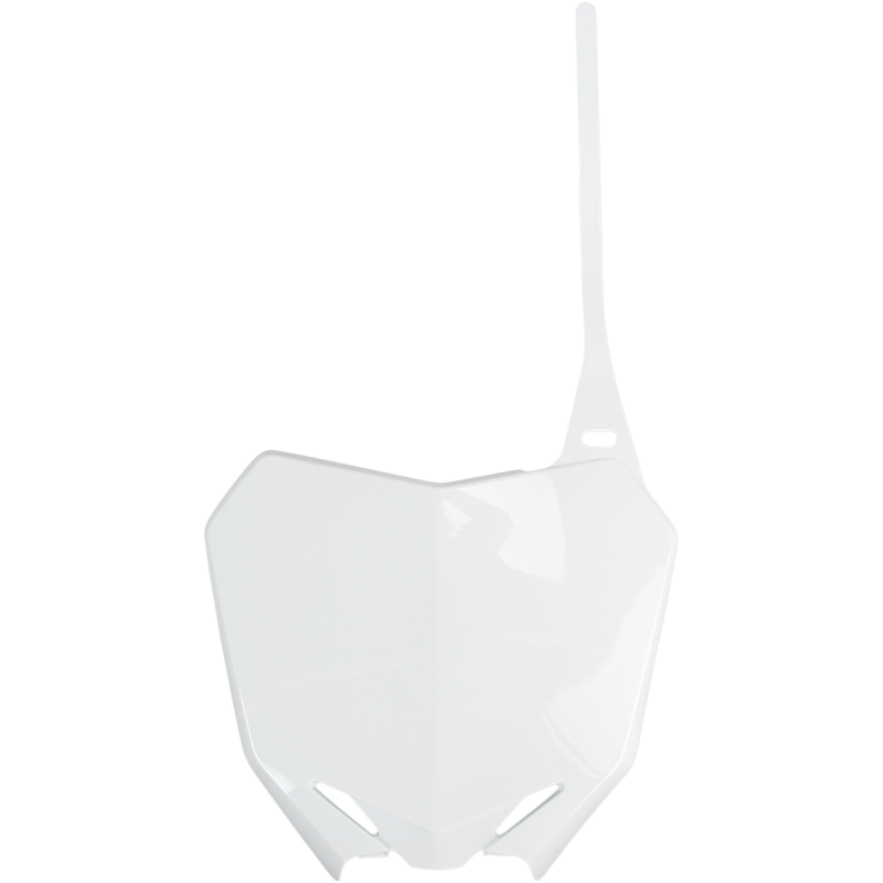 ACERBIS FRONT # PLATE- RMZ450:08-10 White Front - Driven Powersports