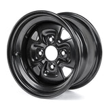 KIMPEX 12X7 4/156 4+3 STEEL WHEEL Black - Driven Powersports