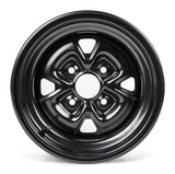 KIMPEX 12X7 4/156 4+3 STEEL WHEEL Black - Driven Powersports