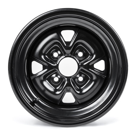 KIMPEX 12X7 4/156 4+3 STEEL WHEEL Black - Driven Powersports