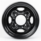 KIMPEX 14X7 4/156 4+3 STEEL WHEEL Black - Driven Powersports