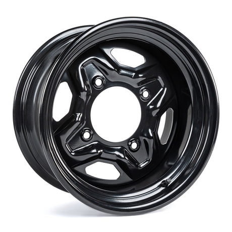 KIMPEX 14X7 4/156 4+3 STEEL WHEEL Black - Driven Powersports