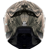 ICON HELMET DOMN GRAND MAW Gray Back - Driven Powersports