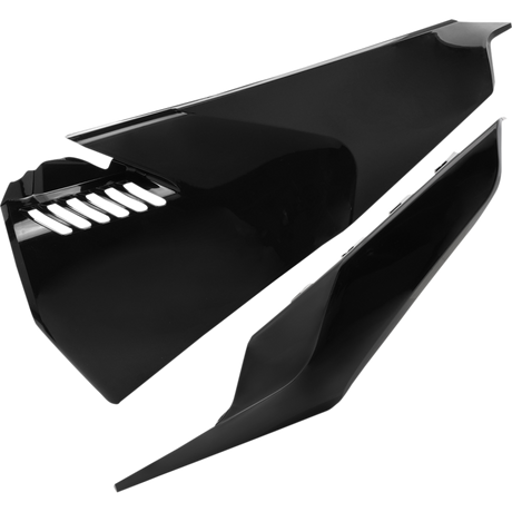 ACERBIS PANEL SIDE VENT HUS Black Front - Driven Powersports