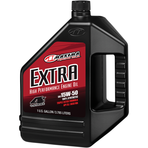 MAXIMA RACING OILS MAXUM4 EXTRA 100% SYN 15W50 128OZ/3.8L Front - Driven Powersports