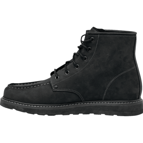HALLMAN BOOT HALL TOWNER Black Left Side - Driven Powersports