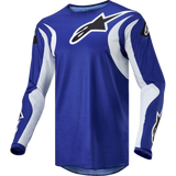 ALPINESTARS JERSEY F-LUCE Blue/White Front - Driven Powersports