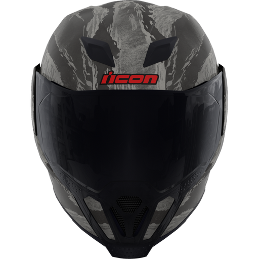 ICON HLMT AFLT MIPS TIGRBLOOD Front - Driven Powersports