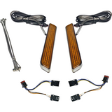CUSTOM DYNAMICS LIGHT LED FORK AMB Chrome Front - Driven Powersports