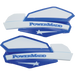 POWERMADD STAR SERIES HANDGUARDS Blue/White Front - Driven Powersports