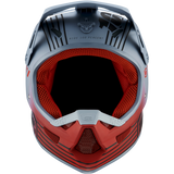 100% STATUS HELMET Caltec Grey Front - Driven Powersports