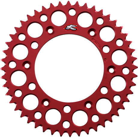RENTHAL SPROCKET 154U-520-48 Red Front - Driven Powersports