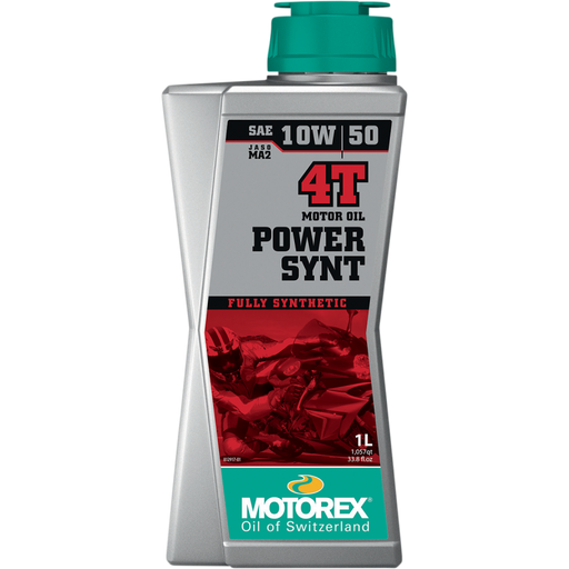 MOTOREX (CS/10) POWER SYNT 10W50 1 LITRE Front - Driven Powersports