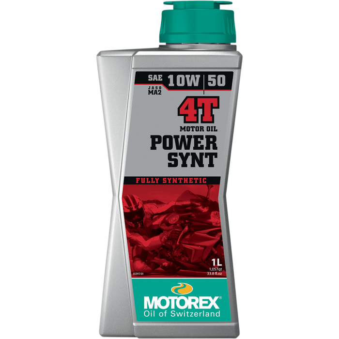 MOTOREX (CS/10) POWER SYNT 10W50 1 LITRE Front - Driven Powersports