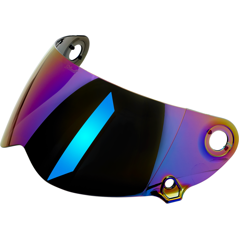 BILTWELL SHIELD L/S GEN2 Rainbow Mirror 3/4 Left - Driven Powersports